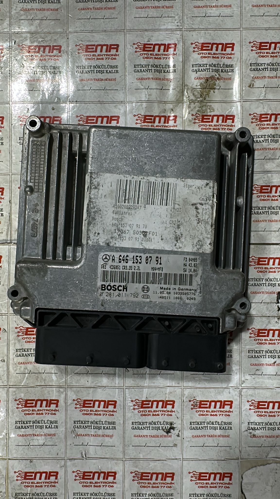 MERCEDES VİTO DİZEL MOTOR BEYNİ A6461530791